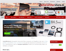 Tablet Screenshot of camerafilterstore.nl